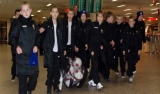Uczestnicy Legia Cup dotarli do Warszawy (VIDEO)
